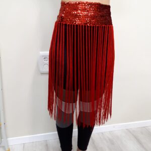 חגורת פראנים אדום